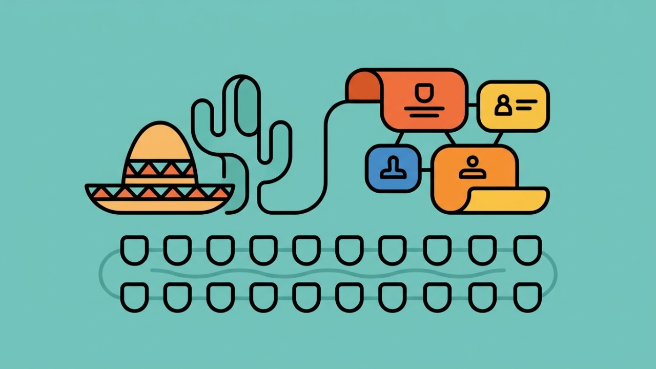 Ilustração do artigo 20 Sobrenomes Mexicanos Mais Comuns e Seus Significados