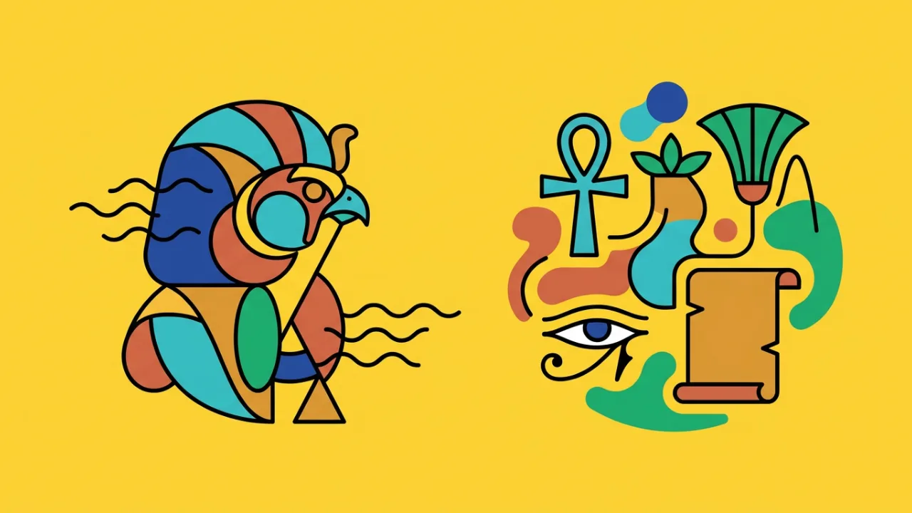 Ilustração do artigo Nomes Egípcios Masculinos: Conheça 15 Opções Inspiradoras