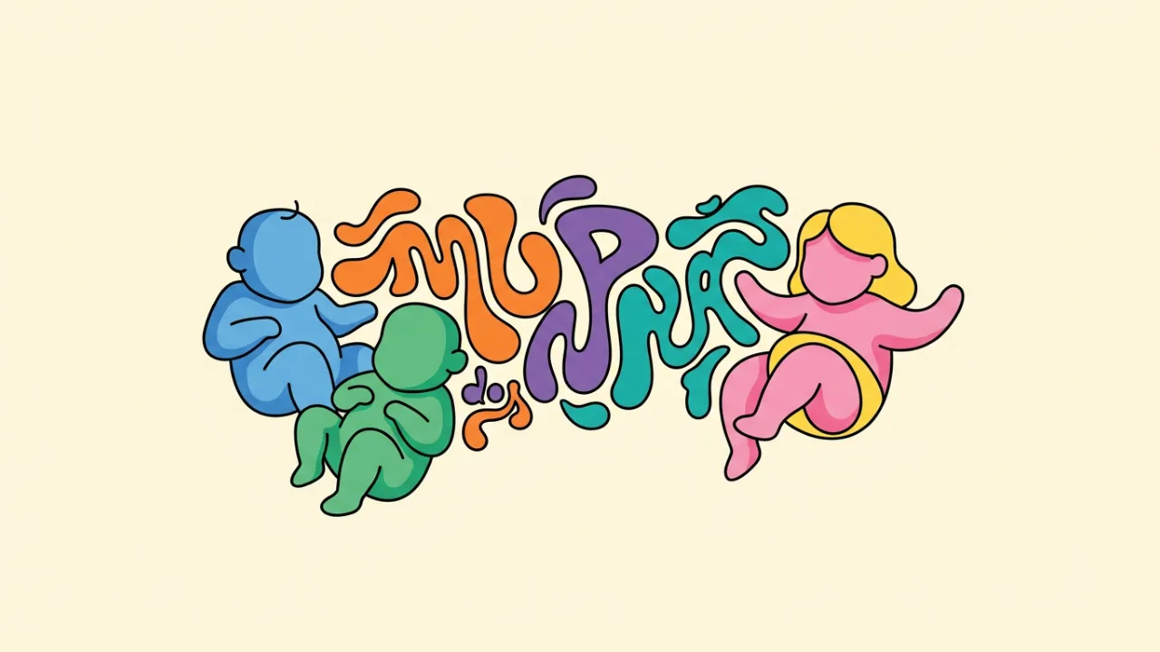 Ilustração do artigo Nomes para Trigêmeos: Dois Meninos e Uma Menina