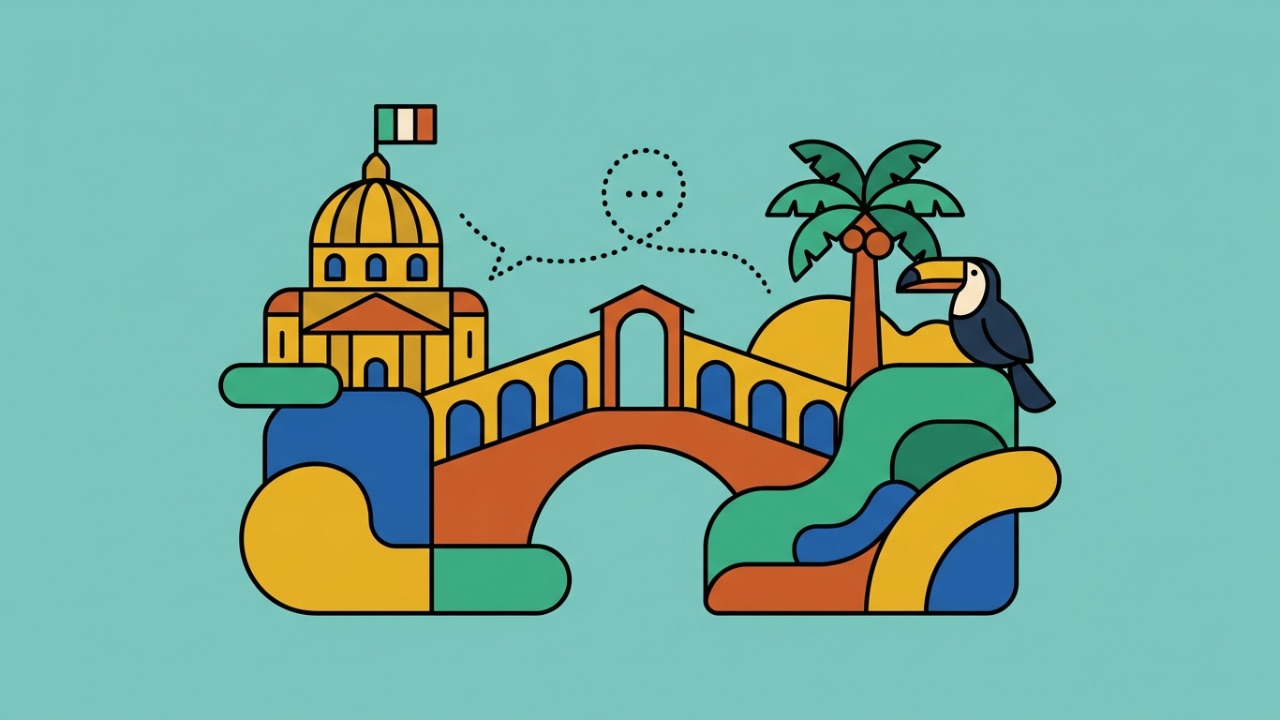 Ilustração do artigo Nomes Italianos que Ficam Lindos em Português