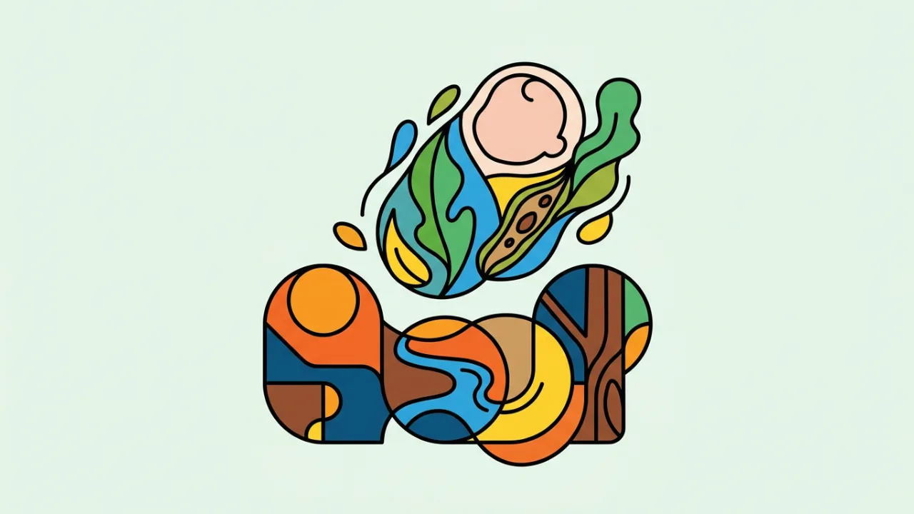 Ilustração do artigo Nomes Indígenas Brasileiros para Bebês e Seus Significados