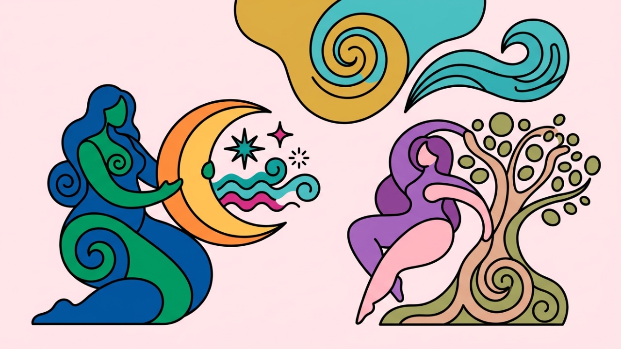 Ilustração do artigo Nomes Femininos de Origem Celta e Seus Mitos