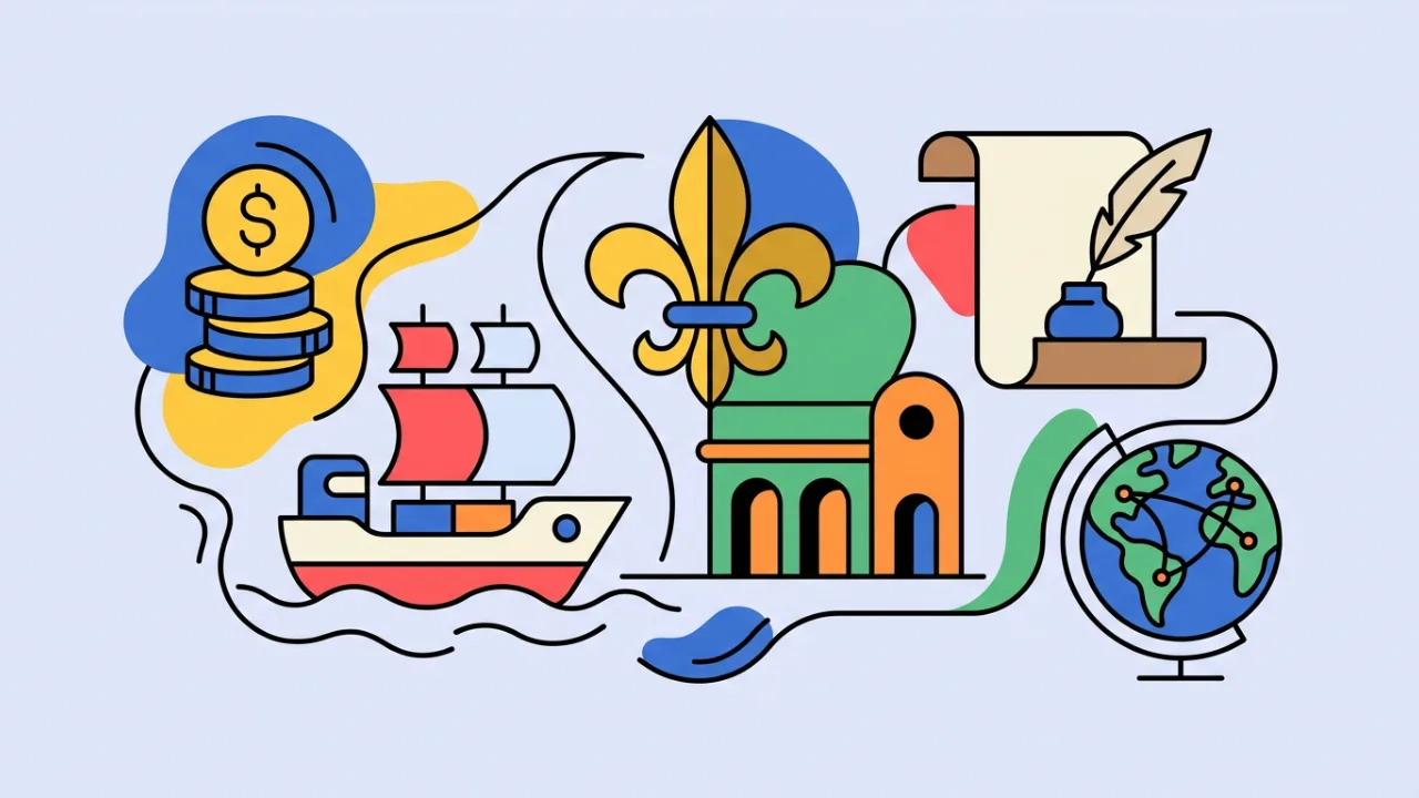 Ilustração do artigo Sobrenomes Franceses de Famílias do Alto Comércio