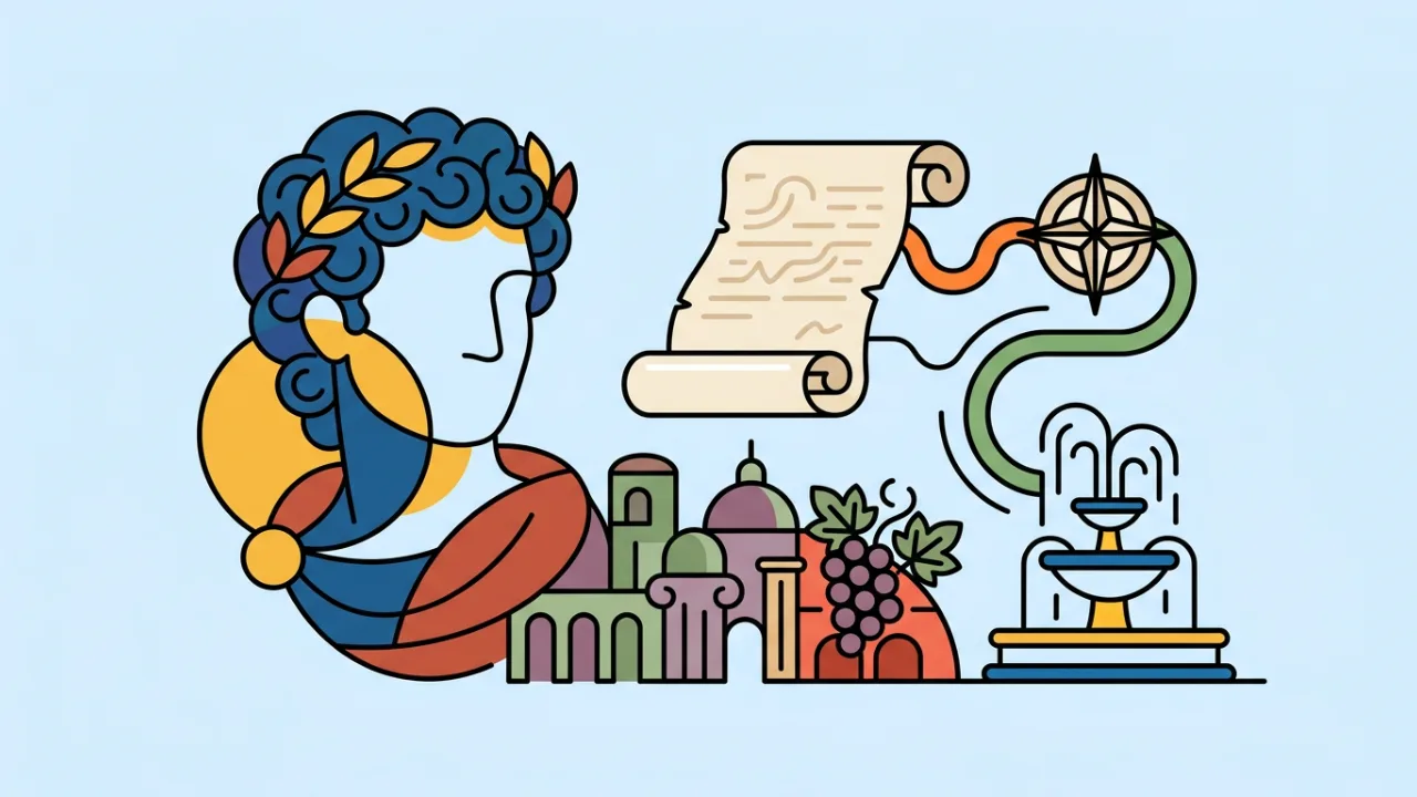 Ilustração do artigo Nomes Masculinos Italianos: Charme, História e Etimologia