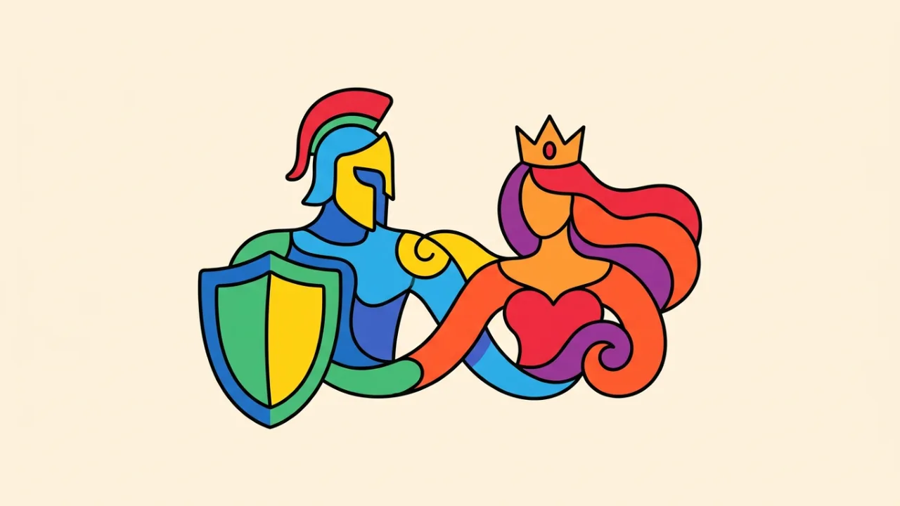 Ilustração do artigo Nomes Masculinos de Origem Germânica e Seus Sentidos