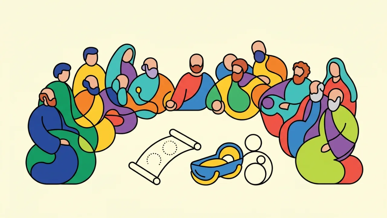 Ilustração do artigo Nomes dos Apóstolos: Origem, Variações e Significado