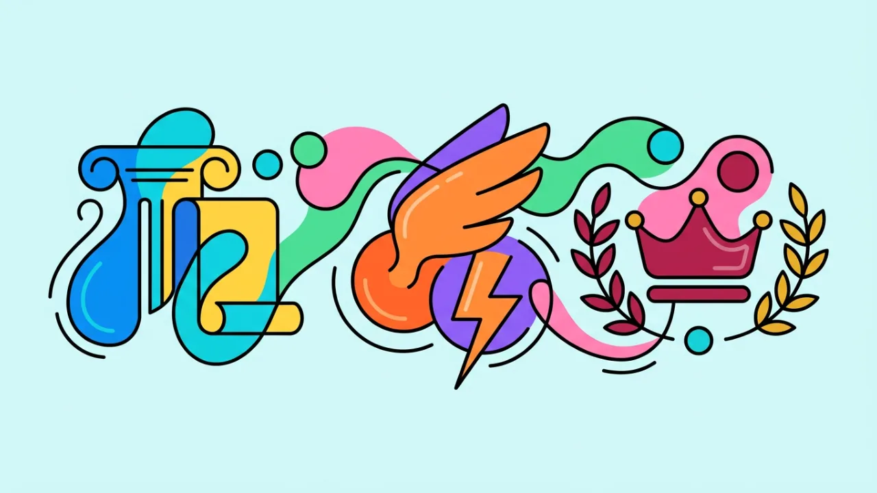 Ilustração do artigo Nomes de Origem Grega: Filosofia, Mitologia e Nobreza
