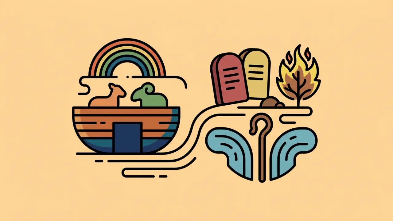 Ilustração do artigo De Noé a Moisés: raízes dos nomes patriarcais